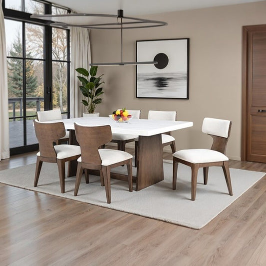 Caerwyn Dining Set - Brown