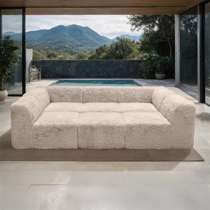 Nappo Fluffy Daybed - Taupe