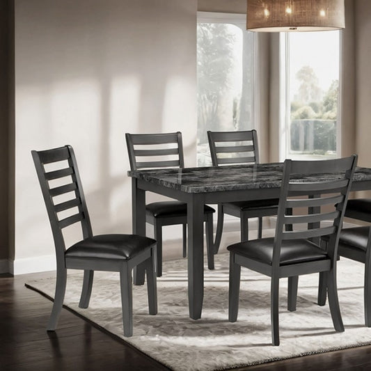 Adira Dining Table Set - Gray
