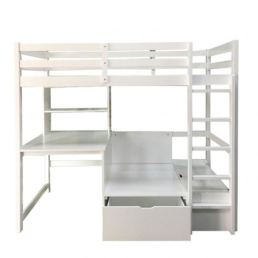Callistos Twin/Workstation Loft Bed