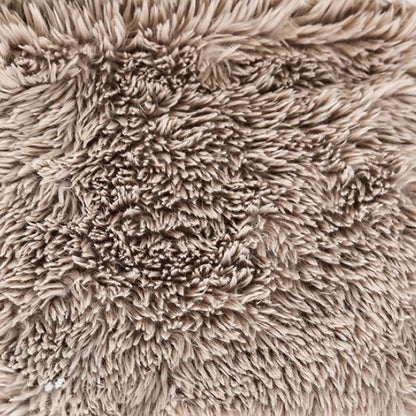 Nappo Fluffy Loveseat - Taupe