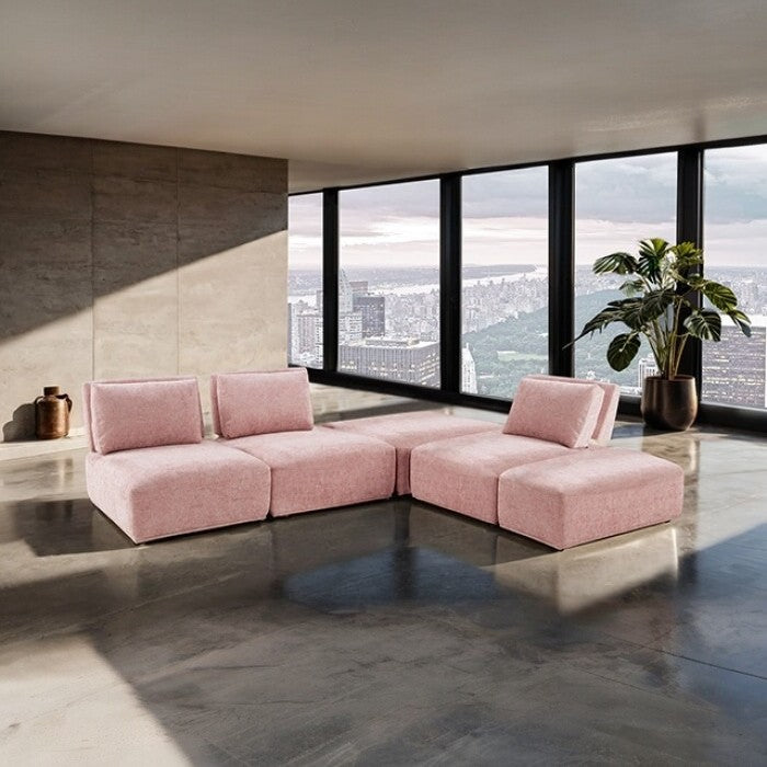 Stavberg Modular Sectional-Pink