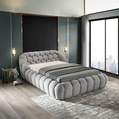 Nerquay Bed Frame - Gray