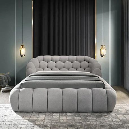 Nerquay Bed Frame - Gray