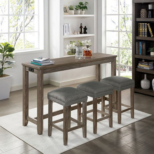 Caerlin Dining Set - Gray