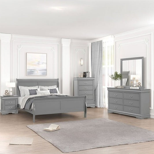 Louphene Bedroom Set - Gray