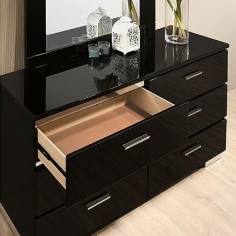 Carlys Bedroom Set - Black