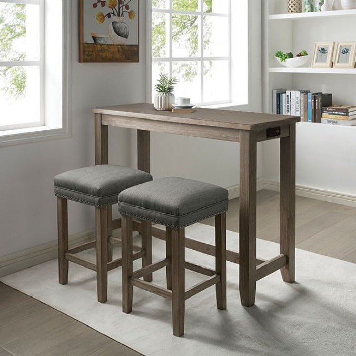 Caerlin Dining Set - Gray