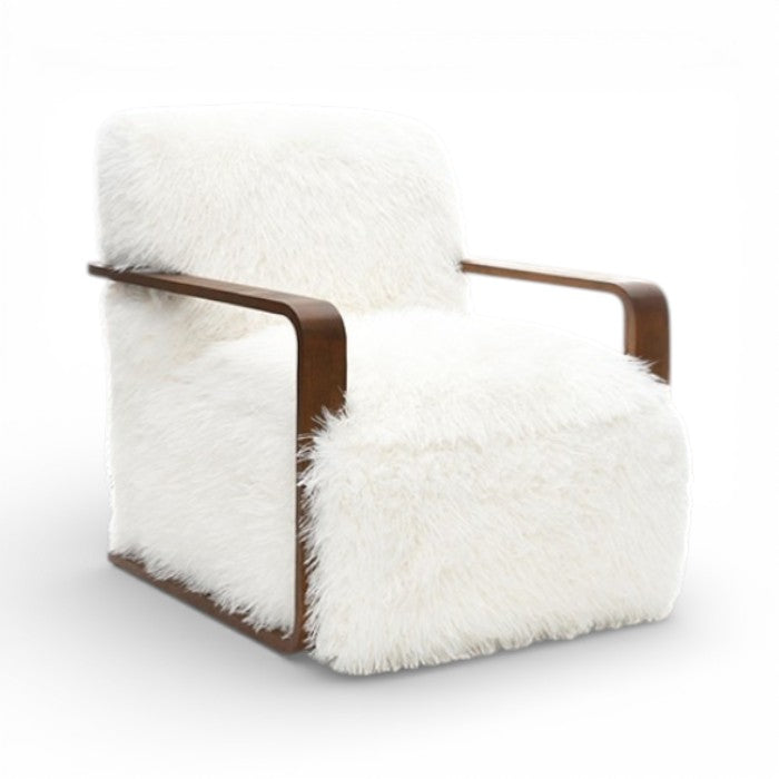 Elaros Accent Chair - White