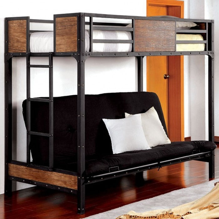 Claptin Twin/Futon Bunk Bed