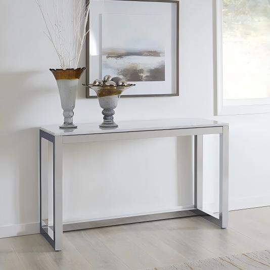 Amalio Carrara Marble Top Sideboard