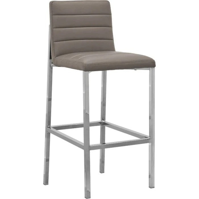 Amalio Metal Back Bar Stool