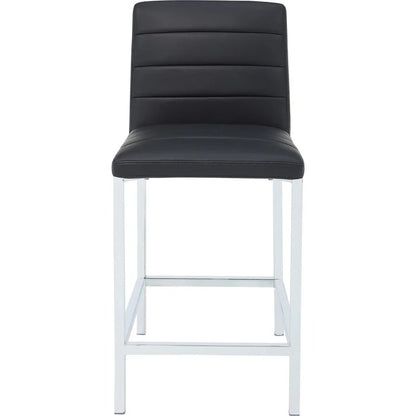 Amalio Metal Back Counter Stool