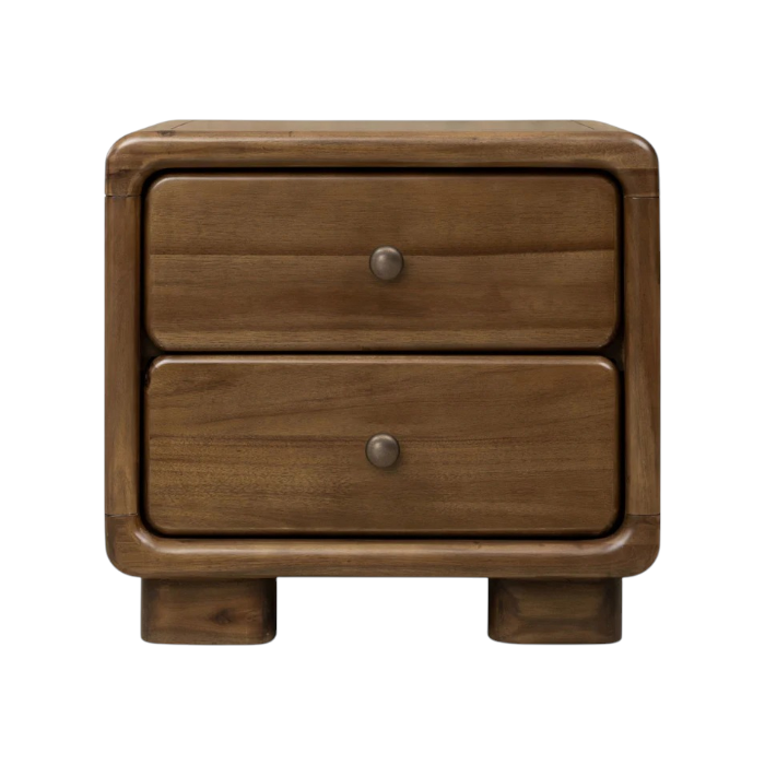 Bokan Two Drawer Nightstand