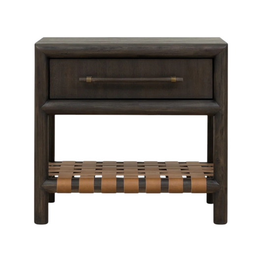 Dorset One Drawer USB-charging Nightstand