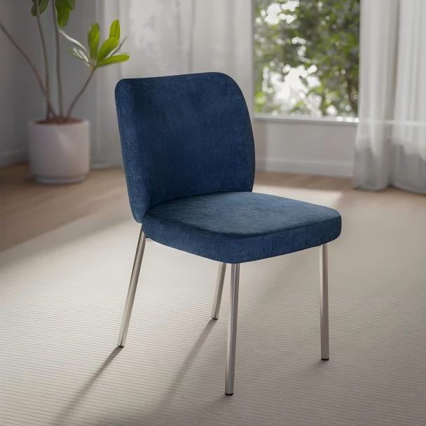Fomore Chenille Dining Chair