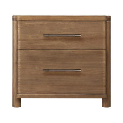 Hollar Two Drawer Nightstand