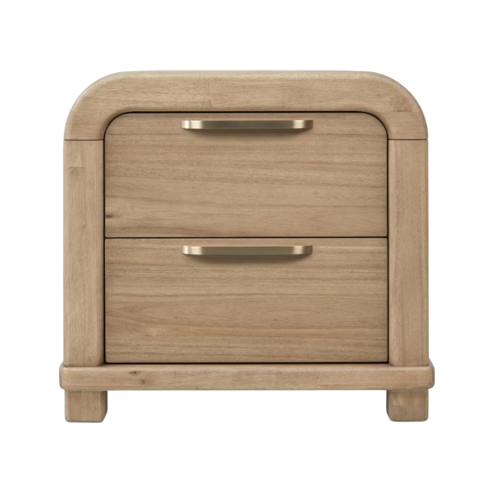 Kiona Two Drawer Nightstand