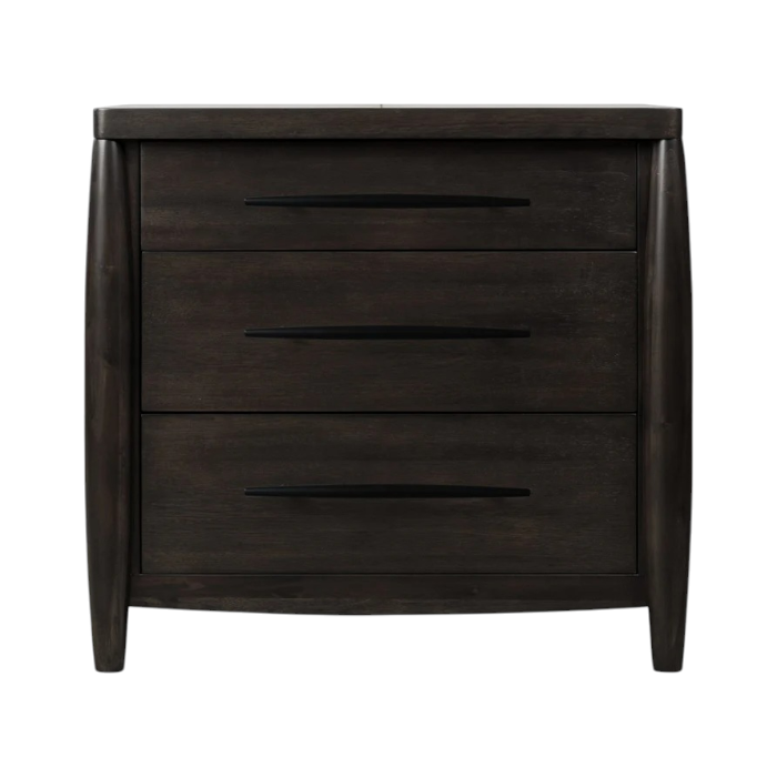 Kokan Three Drawer Nightstand