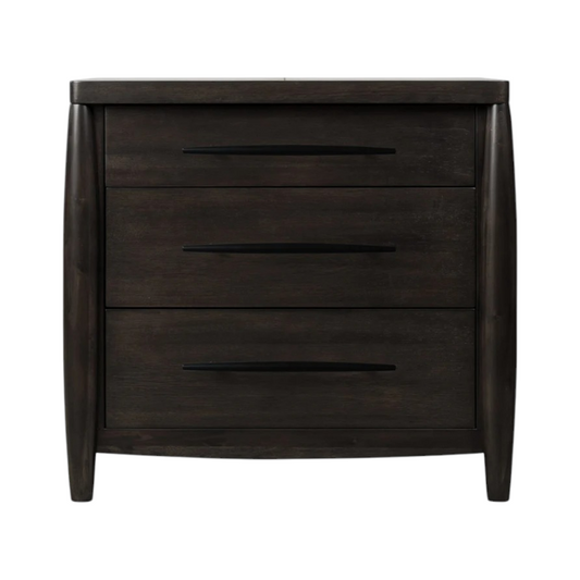 Kokan Three Drawer Nightstand