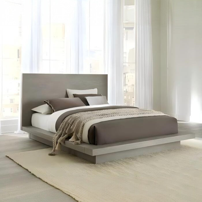 Melborn Wood Platform Bed