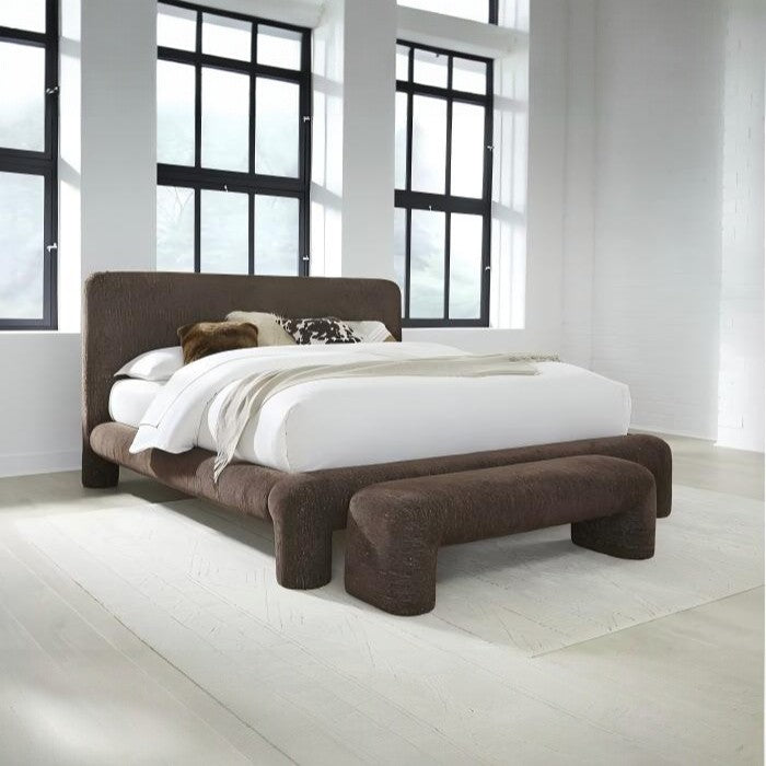 Mocon Fully Upholstered Platform Bed