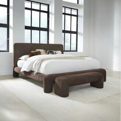 Mocon Fully Upholstered Platform Bed