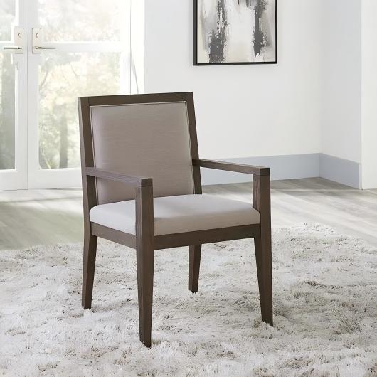 Modano Wood Frame Upholstered Arm Chair