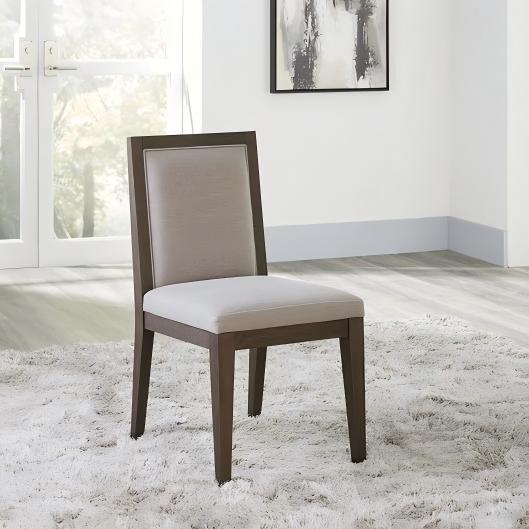 Modano Wood Frame Upholstered Side Chair
