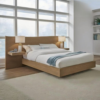 Ondine Coastal Modern Live Edge Wall Bed