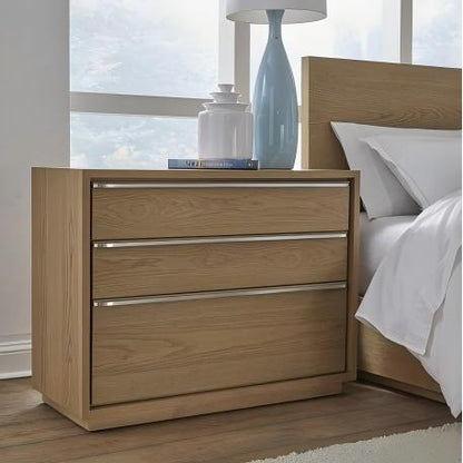 Ondine Three Drawer USB-charging Nightstand