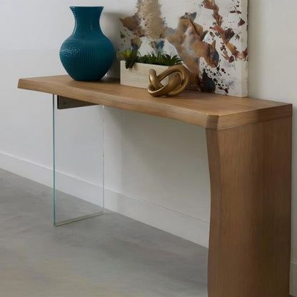Ondine Live-Edge Console Table