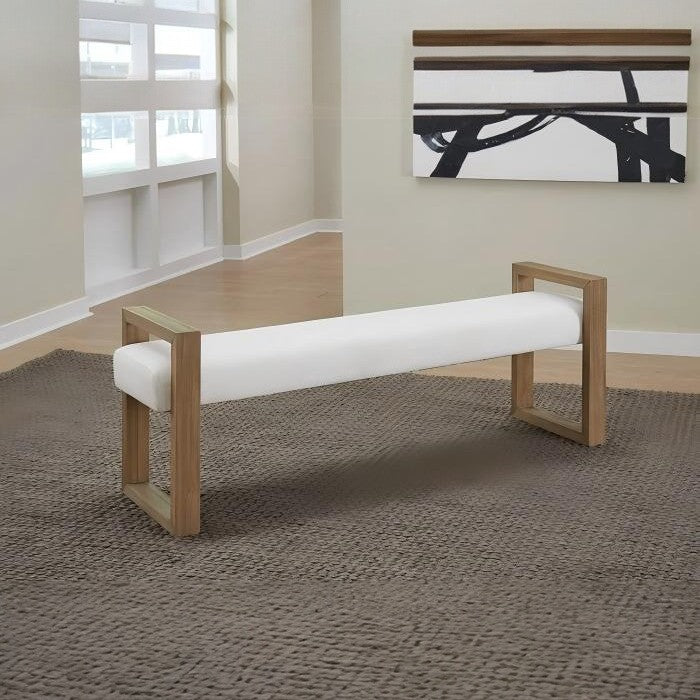 Ondine Leg Upholstered Dining Bench