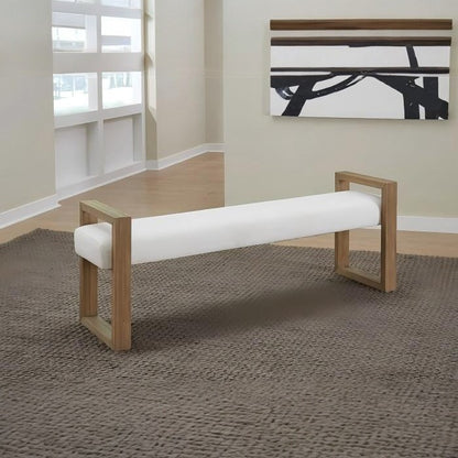 Ondine Leg Upholstered Dining Bench