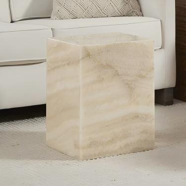 Ondine Square Onyx End Table