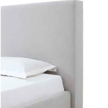 Ondine Upholstered Headboard in Cotton Ball Boucle