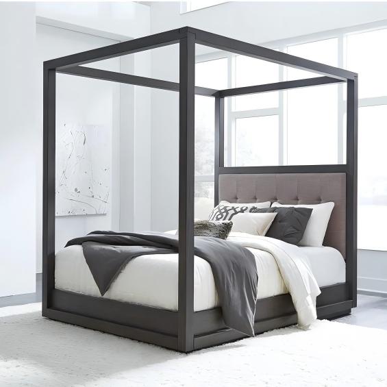 Oxenley Upholstered Canopy Bed