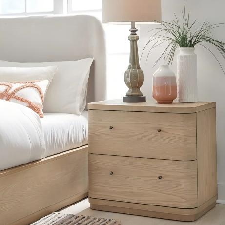 Penley Two Drawer Nightstand