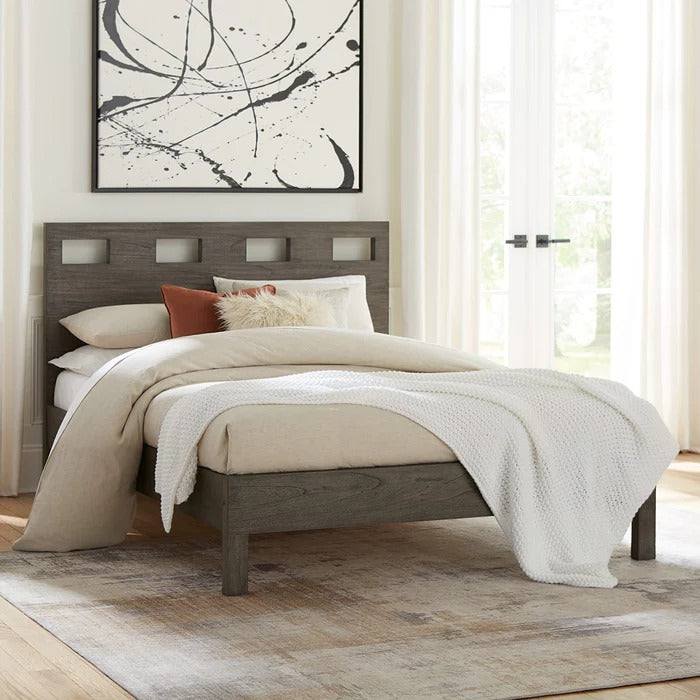 Rivan Wood Bed