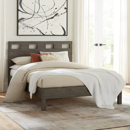 Rivan Wood Bed