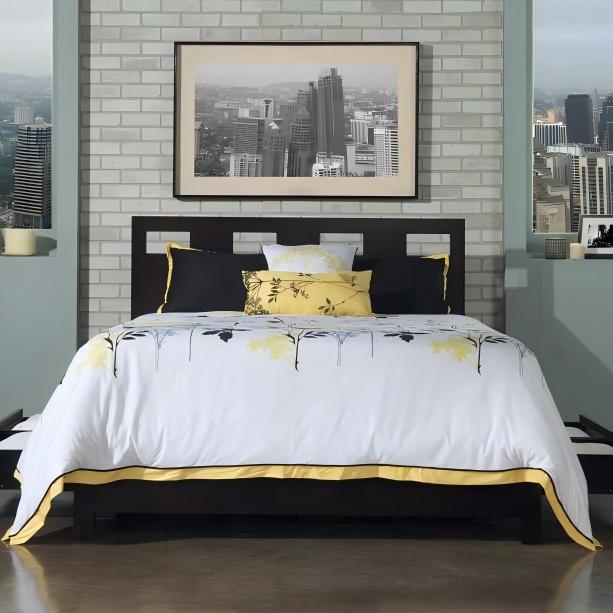 Rivan Wood Storage Bed