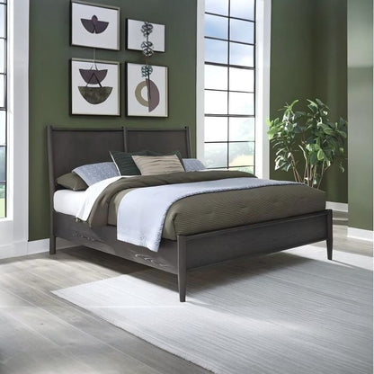 Rockford Oak Wood Platform Bed