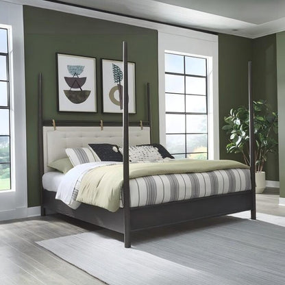 Rockford Upholstered Poster Bed