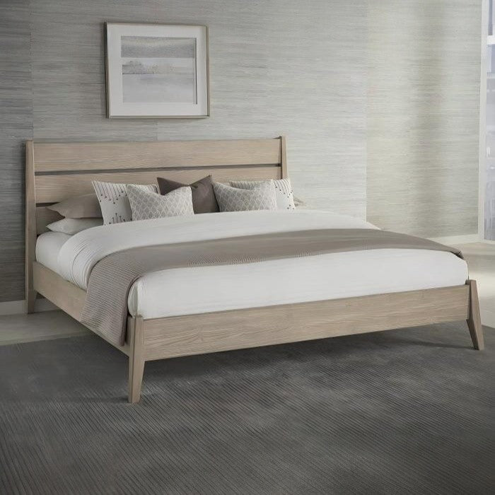 Sumera Slatted Ash Wood Platform Bed