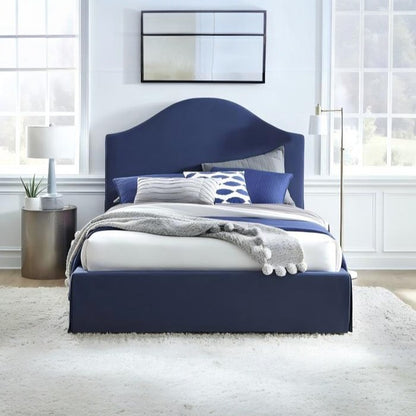 Suron Skirted Footboard Storage Panel Bed
