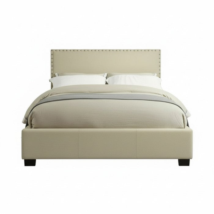 Taven Nailhead Footboard Storage Bed