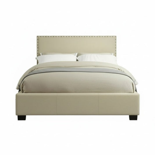 Taven Nailhead Footboard Storage Bed