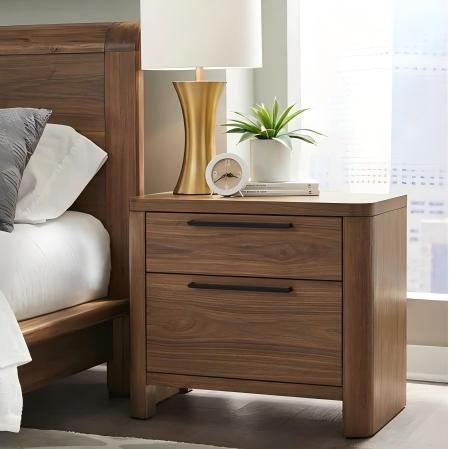 Toton Two Drawer Nightstand