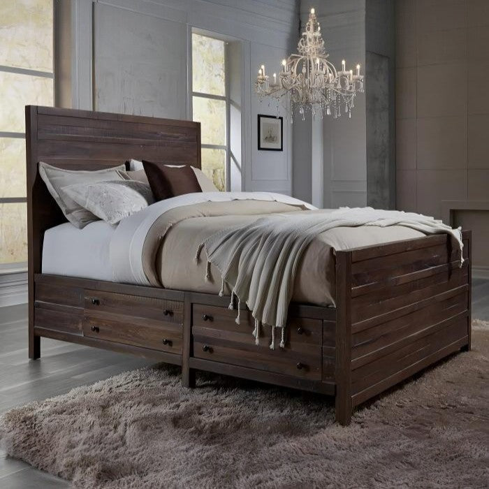 Townley Solid Wood Storage Bed