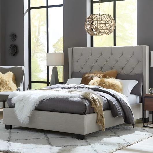 Veronia Upholstered Footboard Storage Bed